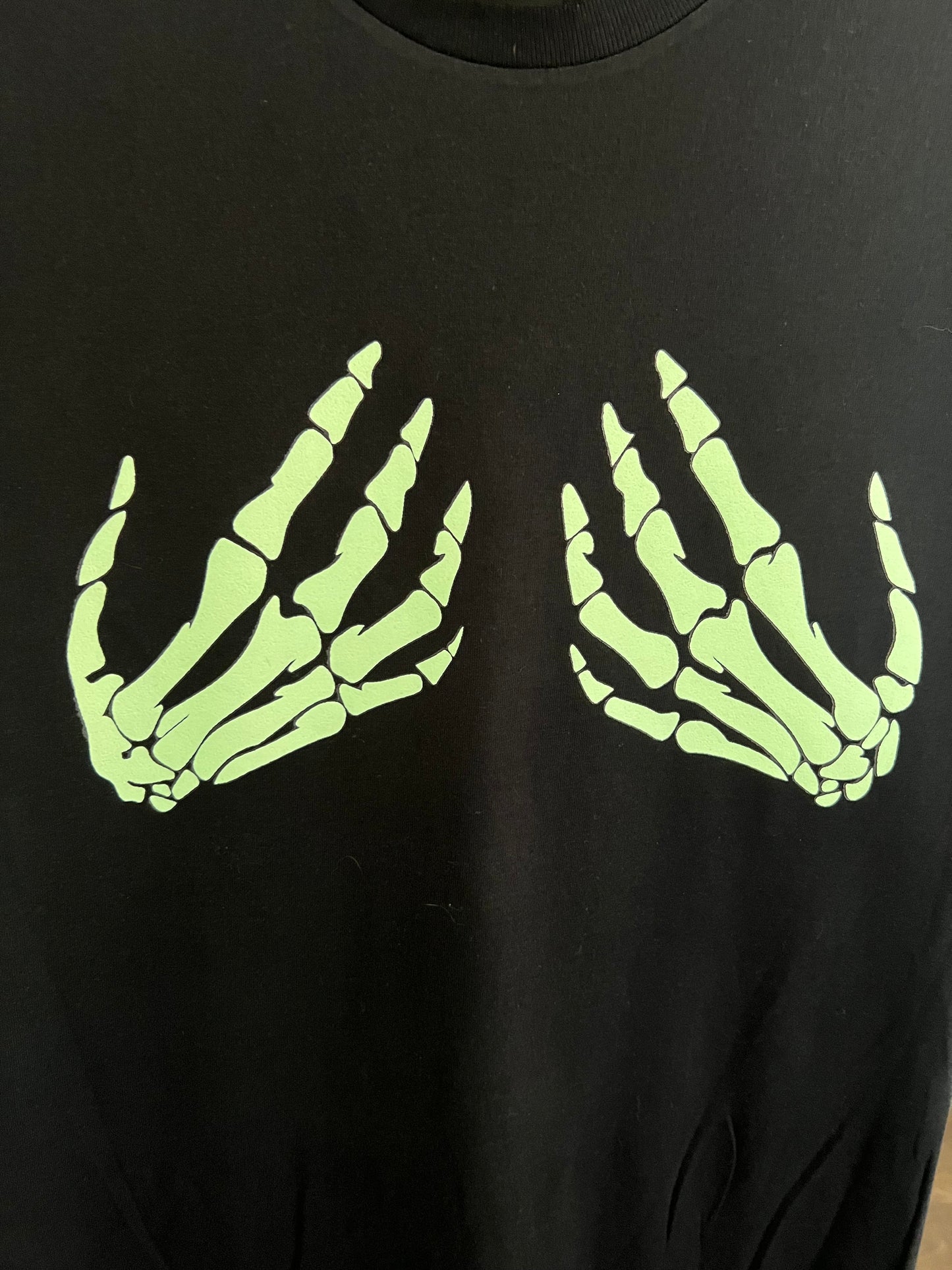 Skeleton Hand boobies
