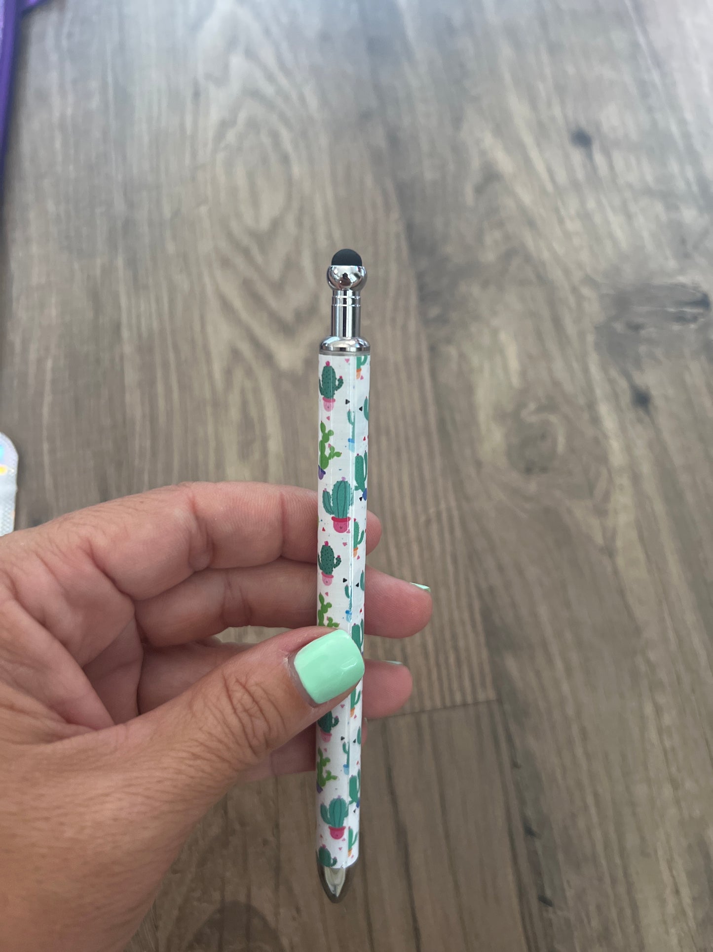 Stainless Steel Cactus Pen